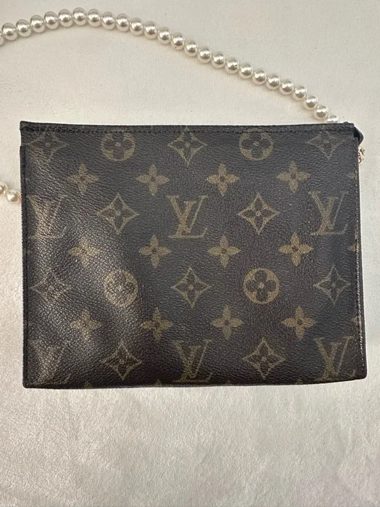 EUC Louis Vuitton Brown Monogram Canvas Toiletry 19 w/ cert of authenticity - Picture 2 of 16